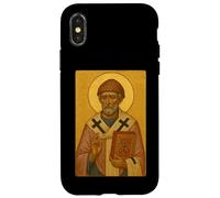 Icono ortodoxo de San Spyridon el Taumaturgo Carcasa para iPhone X/XS