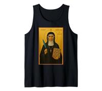 Icono ortodoxo de Santa Hildegarda de Bingen Camiseta sin Mangas