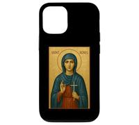 Icono ortodoxo de Santa Inés Carcasa para iPhone 12/12 Pro