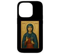 Icono ortodoxo de Santa Inés Carcasa para iPhone 14 Pro