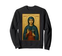 Icono ortodoxo de Santa Inés Sudadera