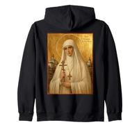 Icono ortodoxo de Santa Isabel Sudadera con Capucha