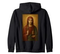 Icono ortodoxo de Santa María Magdalena Sudadera con Capucha
