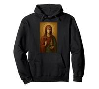 Icono ortodoxo de Santa María Magdalena Sudadera con Capucha