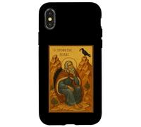 Icono ortodoxo del profeta Elías Carcasa para iPhone X/XS