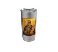 Icono ortodoxo del profeta Enoc Vaso térmico de acero inoxidable de doble pared