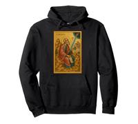 Icono ortodoxo del Santo Profeta Amós Sudadera con Capucha