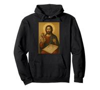 Ícono ortodoxo Griego Jesucristo el Arquitecto divino Sudadera con Capucha
