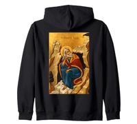 Icono ortodoxo profeta Elías Sudadera con Capucha