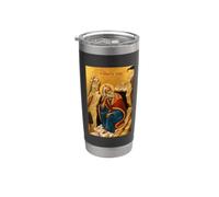 Icono ortodoxo profeta Elías Vaso térmico de acero inoxidable de doble pared
