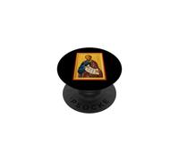 Icono ortodoxo profeta Eliseo PopSockets PopGrip Adhesivo