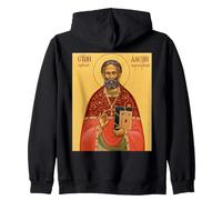 Icono ortodoxo San Alexis de Wilkes-Barre Sudadera con Capucha