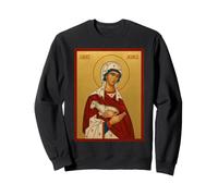 Icono ortodoxo Santa Inés Sudadera