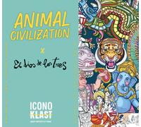 ICONOKLAST ANIMAL CIVILIZATION x El Dios de los Tres: PÓSTER GIGANTE PARA COLOREAR