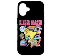 Iconos de Aprendizaje de Aventuras Divertidas de jardín de Infantes Carcasa para iPhone 16
