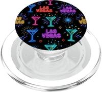 Iconos de Estilo Nocturno de Casino de Las Vegas Nevada PopSockets PopGrip para MagSafe