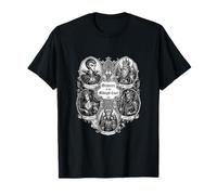 Iconos Infernales El Gótico Grimorio Camiseta