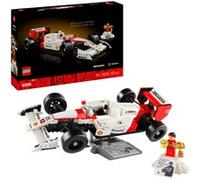 LEGO Icons McLaren MP4/4 y Ayrton Senna Minifigura F1, Decoración de Escritorio para Hogar y Oficina, Regalo para Hombres y Mujeres, Maqueta de Coche de Carrera, Manualidad para Adultos 10330