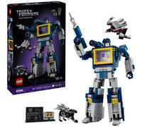 LEGO Icons Transformers: Soundwave - Maqueta para Adultos con Figuras Convertibles Inc. Laserbeak y Ravage - Ladrillo con Sonido y Armas - Regalo para Hombres y Mujeres Fans de Las Películas 10358