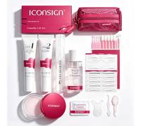 ICONSIGN Kit de lifting de cejas 2 en 1 con fórmula de extracto de plantas - Bálsamo profesional de permanente y peinado, duración de 8 a 10 semanas