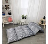 Icopuca floor tumbar almohada para nia chica suave cubierta de estampado de flecha de felpa suave solamente. Lectura perfecta y viendo el cojn