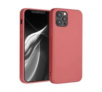 ICOVERI Funda iPhone 12/12 Pro. Funda Silicona Color Coral. Carcasa iPhone 12 Pro / 12 Antigolpes Antideslizante. Microfibra Interior Tacto Suave.