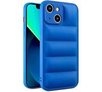 ICOVERI Funda iPhone 14 Puffer. Carcasa TPU con Burbuja de Aire para Protección Extra. Funda Compatible con iPhone 14 Puffer Case iPhone. Protección Camara. Antigolpes. Color Azul