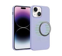 ICOVERI Funda Silicona Magnética para iPhone 15 Plus, Compatible con Magsafe, Imanes Incorporados, Prueba de Golpes, Antiarañazos, Protección cámara. Carcasa Silicona (iPhone 15 Plus, Violeta)
