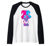 ICP Front Back Carnival of Carnage Two-Tone Clown Music Camiseta Manga Raglan