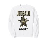 ICP Juggalo Army Hatchetman Camo Print Lettering Horrorcore Sudadera