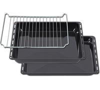 ICQN Set de Bandejas de Horno 44,5x37,5 cm 2,5 cm + 5 cm + Rejilla