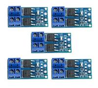 ICQUANZX 5PCS DC 5V-36V 15A (MAX 30A) 400W Módulo de accionamiento del Interruptor de Disparo MOSFET de Alta Potencia Dual