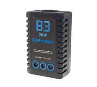 ICQUANZX Cargador de batería de Litio Balance 20W 1600ma, B3 Pro 2S-3S Adecuado para Aviones de Control Remoto, batería Lipo