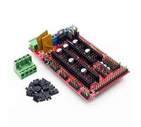 ICQUANZX Controlador de Impresora RAMPS 1.4 Shield 3D para Arduino Reprap Prusa Mendel