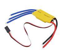 ICQUANZX Controlador de velocidad eléctrico del motor sin escobillas RC 30A, controlador de velocidad del motor sin escobillas ESC, para RC BEC ESC T-rex 450 V2 Helicopter Boat
