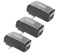 iCreatin Enchufe de Pared inyector PoE con Fuente de alimentación de 48 V 802.3af para la mayoría de teléfonos Cisco/Polycom/Aastra y más