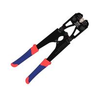 iCrimp Alicates crimpadores de terminales de cable para terminales de cobre resistentes y conectores planos, alicates de engarce con mandíbulas intercambiables con una sola mano para 6-50 mm².