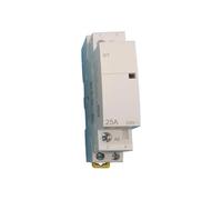 ICT-25A Modular Contactor 2P 2NO or 2NC 1NO1NC 24V 110V 220V Household Contactor Din Rail Type(25A 2NO AC220V)