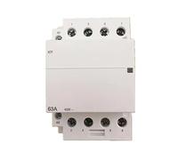 iCT-63A 40A 100A 4P Contactor modular 2P 4NO o 2NO2NC 110V 220V Contactor doméstico automático de carril Din(40A 2NO2NC AC220V)