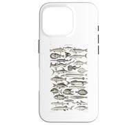 Ictiología Peces Historia Tierra Naturaleza Mar Arte Antiguo Carcasa para iPhone 16 Pro