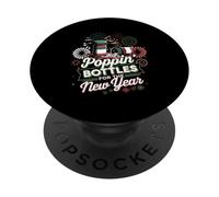 ICU Enfermeras Poppin Botellas para La Nochevieja PICU ER PopSockets PopGrip Adhesivo