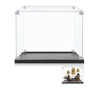 ICUANUTY Expositor acrílico para Lego Ninjago The Temple Bounty 71848 - Almacenamiento a prueba de polvo, tamaño: 64 x 33 x 55 cm (solo funda de pantalla, no incluye modelo Lego)