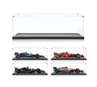 icuanuty McLaren Fórmula 1 - Funda de acrílico para vitrina (protección contra el polvo, para coches de carreras Lego Technic 42171/42206/42207/8461/8458/8674) McLaren Fórmula 1