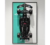 iCUANUTY Pizarra de pared para Lego Technic Mercedes-AMG F1 W14 E Performance Set 42171, pinturas decorativas para adultos, placa de pared para coches para Lego, regalos para los amantes de para Lego