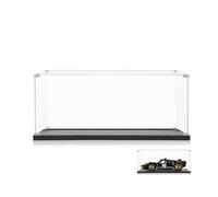 icuanuty Vitrina acrílica compatible con Lego Technic 1966 Ford GT40 MKII Race Car 42223 - Caja de almacenamiento protegida contra el polvo para Lego Display Case, 1:16, tamaño del coche: 35 x 20 x 15