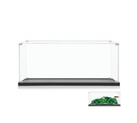icuanuty Vitrina acrílica compatible con Lego Technic Porsche 911 GT3 R REXY 42224 - Caja de almacenamiento protegida contra el polvo para Lego Display Case 1:16, tamaño del coche: 35 x 20 x 15 cm