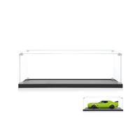 ICUANUTY Vitrina acrílica para coche deportivo Lego Speed Champions Dodge Challenger SRT Hellcat 77237 - Almacenamiento a prueba de polvo, 22 x 11 x 8 cm (solo funda de pantalla, no incluye modelo