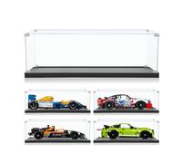 ICUANUTY Vitrina acrílica para Lego Creator Expert Williams Racing FW14B & Nigel Mansell 10353, almacenamiento y organización a prueba de polvo para vitrina Lego, tamaño: 35 x 20 x 15 cm (solo funda