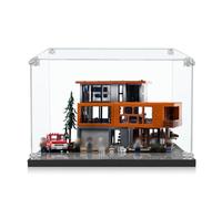 ICUANUTY Vitrina acrílica para Lego Ideas La Casa de los Cullens de Crepúsculo (21354), almacenamiento y organización a prueba de polvo para vitrina Lego, 40 x 25 x 25 cm (solo funda de pantalla)
