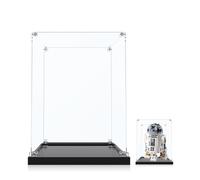 icuanuty Vitrina de acrílico Compatible con Lego 75308 R2D2, Vitrina Antipolvo para modelismo coleccionismo (Solo Vitrina)